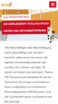 Mobile Screenshot of bhm-personal.de